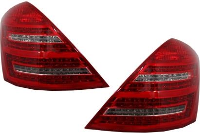 Stopuri LED facelift pentru Mercedes S-Class W221, compatibile 2005-2012