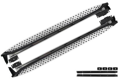 Praguri laterale Mercedes GL-Class X164 2006-2013 din inox si aluminiu