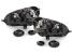 Faruri DEPO GTI Look negre pentru VW Golf 5 si Jetta 3, 2003-2009