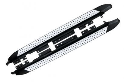 Praguri laterale BMW X3 F25 2011-2017, inox si aluminiu, set complet