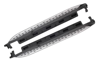 Praguri laterale Mercedes ML W166 si GLE W166, inox si aluminiu