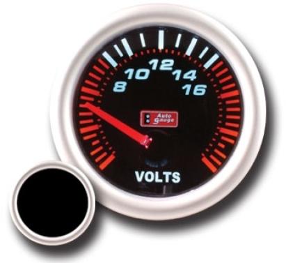 Ceas voltmetru electronic auto VOLTS 8-16V universal