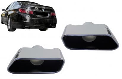 Ornamente evacuare BMW Seria 5 F10 F11 2011-2017 inox Sport Design