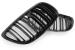 Grile centrale BMW Seria 3 E92 E93 Coupe Cabrio, negru lucios