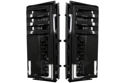 Grile laterale Range Rover Vogue III L322 2002-2012, negru lucios