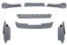 Pachet exterior aerodinamic BMW X5 E70 2007-2011, 13 piese din PP