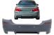 Bară spate BMW Seria 5 F10/F11 2011-2017, design M5, cu PDC
