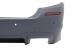Bară spate BMW Seria 5 F10/F11 2011-2017, design M5, cu PDC