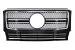 Grilă centrală Mercedes G-Class W463 (1990-2012) G65 Look negru lucios