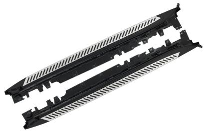 Praguri laterale BMW X5 F15 2014-2018, inox si aluminiu