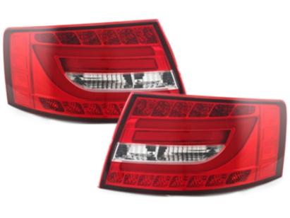 Stopuri LED rosu clar pentru Audi A6 4F Sedan 2004-2008