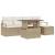 Set de canapele pentru grădină 6 pcs Bej Rattan poli GartenMobel Dekor