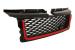 Ansamblu grilă centrală și grile laterale Range Rover Sport L320 roșu-negru