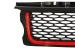 Ansamblu grilă centrală și grile laterale Range Rover Sport L320 roșu-negru