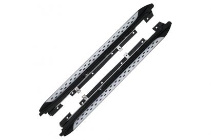 Praguri laterale Mercedes GLA X156 (2014-2016), set trepte aluminiu