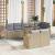 Set de canapele pentru grădină 9 pcs Beige și gri deschis GartenMobel Dekor