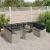 Set de canapele pentru grădină 10 pcs Gri deschis și gri închis GartenMobel Dekor