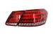 Stopuri LED pentru Mercedes E-Class W212 2009-2013, design facelift rosu clar