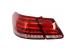 Stopuri LED pentru Mercedes E-Class W212 2009-2013, design facelift rosu clar