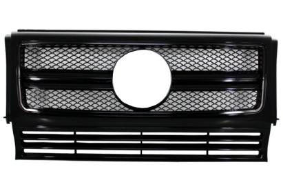 Grila Centrala Mercedes W463 G-Class (1990-2017) G65 G63 Design Negru Lucios Edition
