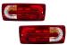 Stopuri Mercedes G-Class W463 rosu clar, design G55 Look, set stanga-dreapta