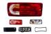 Stopuri Mercedes G-Class W463 rosu clar, design G55 Look, set stanga-dreapta