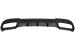 Difuzor bara spate Mercedes E-Class W212 S212 Facelift A-Design crom