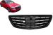 Grila centrala Mercedes S-Class W222 2014-2020 S63 S65 negru lucios