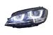 Faruri 3D LED pentru VW Golf VII 2012-2017 cu semnalizare dinamica