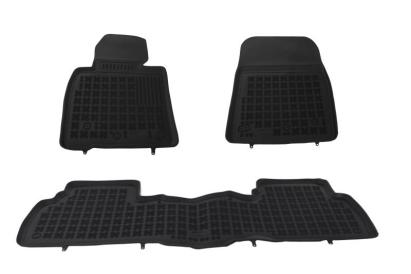 Covorase Presuri Auto Negru din Cauciuc Toyota Land Cruiser J200 (2008-2021)