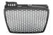 Grilă centrală RS4 negru mat pentru Audi A4 B7 2004-2008