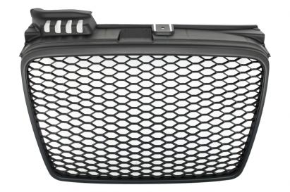 Grilă centrală RS4 negru mat pentru Audi A4 B7 2004-2008