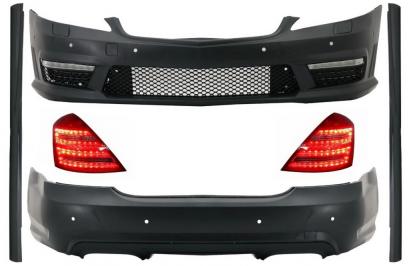 Kit exterior facelift cu stopuri LED pentru Mercedes S-Class W221 LWB 2005-2012