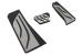 Ornamente Pedale BMW Seria 5 F10, Seria 6 F13, X3 F25, X4 F26 Automatic