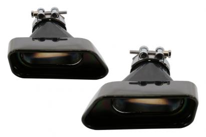 Ornamente evacuare negre BMW Seria 5 F10 F11 F18 V8 LCI Design