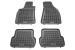 Covorase Presuri Auto Negru din Cauciuc SEAT Exeo 2008-  Floor mat