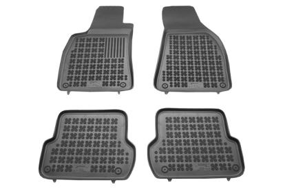 Covorase Presuri Auto Negru din Cauciuc SEAT Exeo 2008-  Floor mat