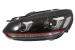 RHD Faruri LED VW Golf 6 VI (2008-2013) Golf 7 U Design Rosu GTI Semnal Dinamic