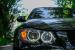 Faruri Angel Eyes BMW Seria 3 E90 Sedan E91 Touring (03.2005-2011) Negru