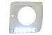 Carcasa faruri alba cu LED DRL pentru Mercedes G-Class W463 1989-2012