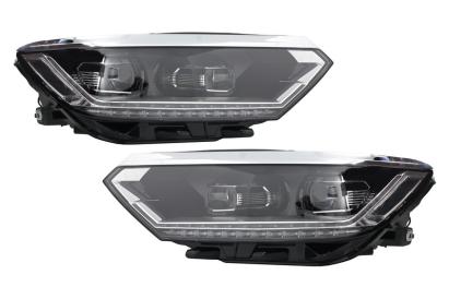 Faruri Full LED Matrix Look pentru VW Passat B8 3G 2014-2019 cu semnal dinamic