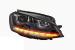 Faruri LED RHD pentru VW Golf 7 VII 2012-2017, GTI Design, semnal dinamic