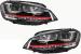 Faruri LED RHD pentru VW Golf 7 VII 2012-2017, GTI Design, semnal dinamic