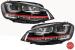 Faruri LED RHD pentru VW Golf 7 VII 2012-2017, GTI Design, semnal dinamic