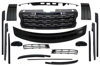 Pachet exterior negru Santorini pentru Range Rover Vogue IV L405 Autobiography