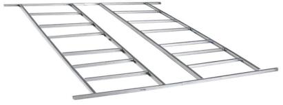 Structură de podea pentru căsuță de grădină Strend Pro 231x282 cm