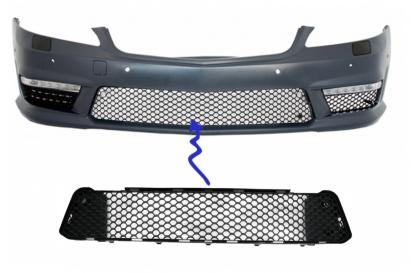 Grilă centrală inferioară bară față Mercedes S-Class W221 S63/S65 2005-2013