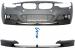 Prelungire bara fata BMW Seria 3 F30 F31 2011+ M Design negru lucios