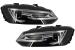 Faruri LED pentru VW Polo 6R/6C 2009-2017, Devil Eye Look