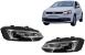 Faruri LED pentru VW Polo 6R/6C 2009-2017, Devil Eye Look